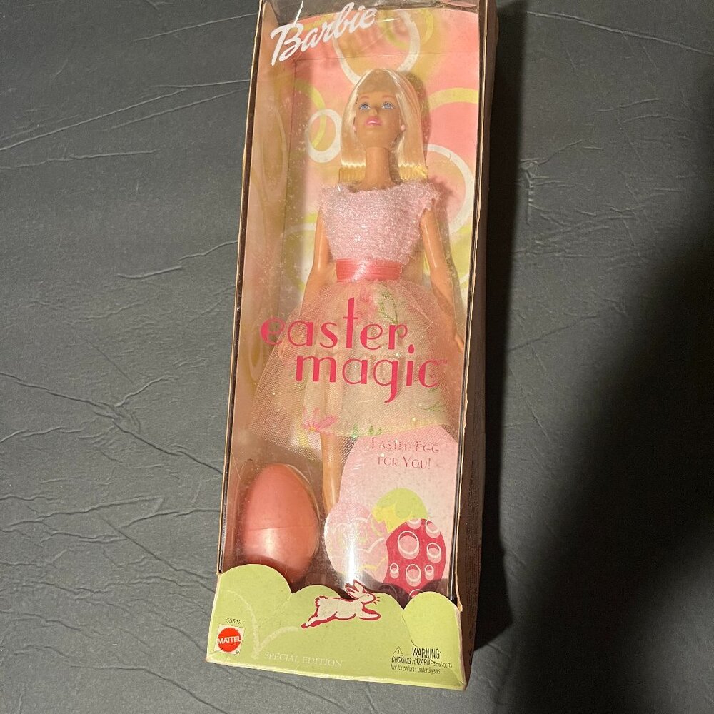 Barbie Easter Magic Egg Doll Special Edition 2002 Mattel 55919 Brand New